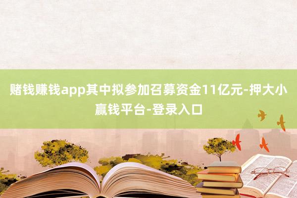 赌钱赚钱app其中拟参加召募资金11亿元-押大小赢钱平台-登录入口