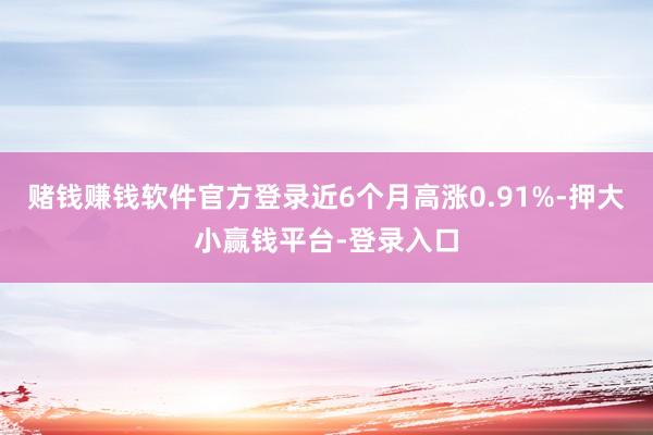 赌钱赚钱软件官方登录近6个月高涨0.91%-押大小赢钱平台-登录入口