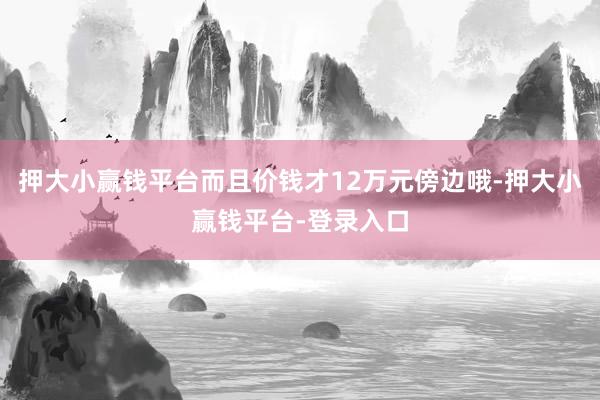 押大小赢钱平台而且价钱才12万元傍边哦-押大小赢钱平台-登录入口